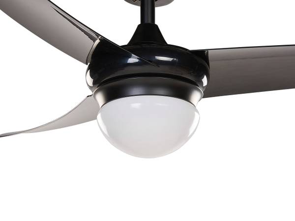 Ventilateur de plafond JIBOA Noir - Métal - 110 x 36 x 110 cm