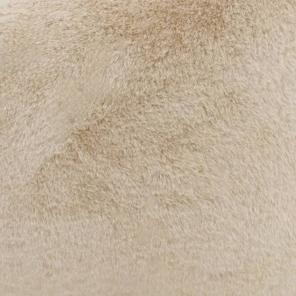 Sitzsack Kingston Kaninchenkunstfell Beige