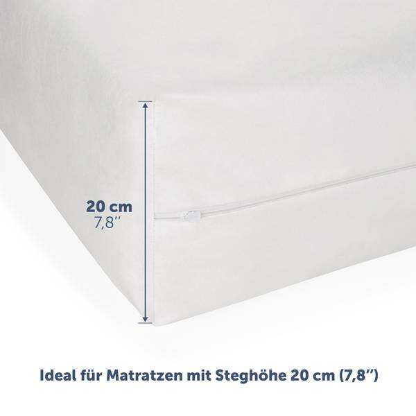 Milbenbezug Eksil 90 x 8 x 200 cm - Anzahl Teile im Set: 1