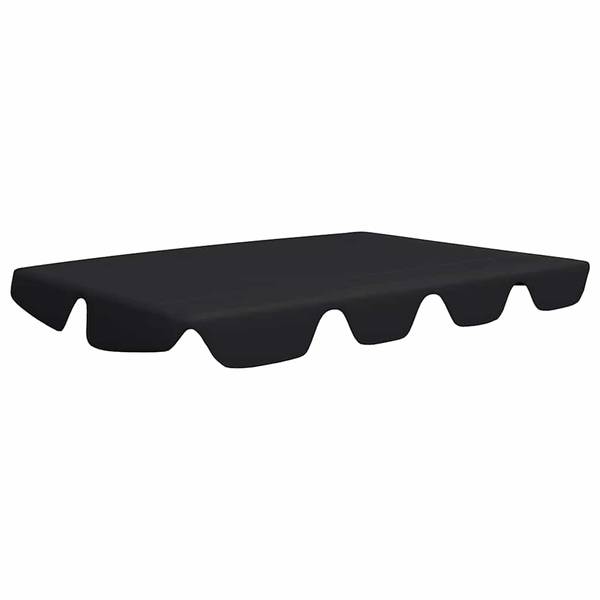 Dach Gartenschaukel 3000900-2 Schwarz