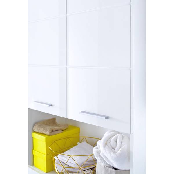 Hochschrank ALTENA-19-1 Weiß - Holzwerkstoff - 73 x 190 x 31 cm