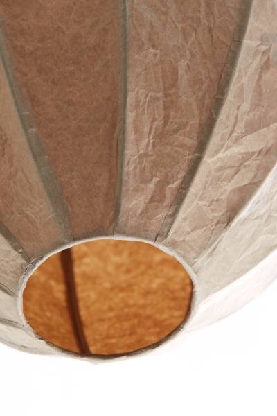Pendelleuchte MILATOS Braun - Textil - 38 x 51 x 38 cm