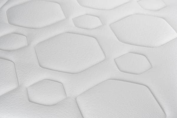 Matratze VITAL ERGO - 100 x 220 Weiß - Textil - 100 x 26 x 220 cm