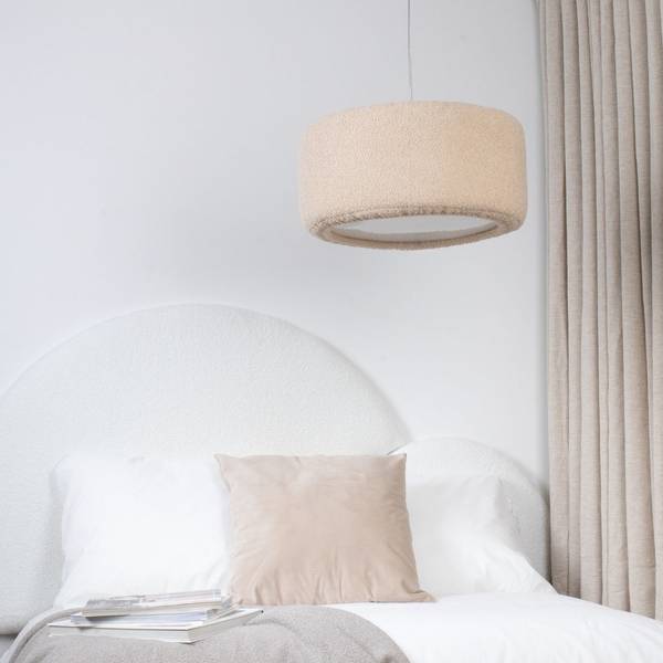 Hängeleuchte Cloud Beige - Durchmesser Lampenschirm: 30 cm