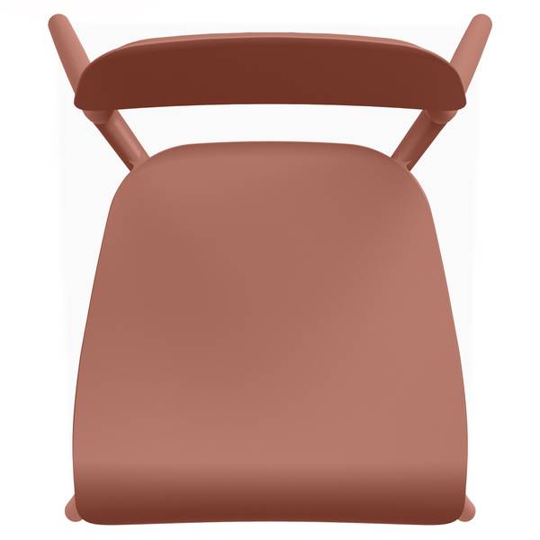 Gartenstühle GALIO A 4er Set Orange - 4er Set