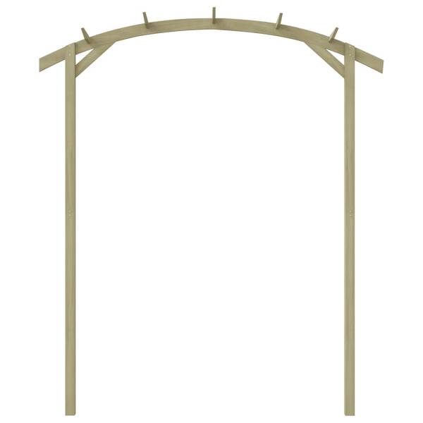 Pergola 44925 Grün - Kiefer - 210 x 40 x 180 cm
