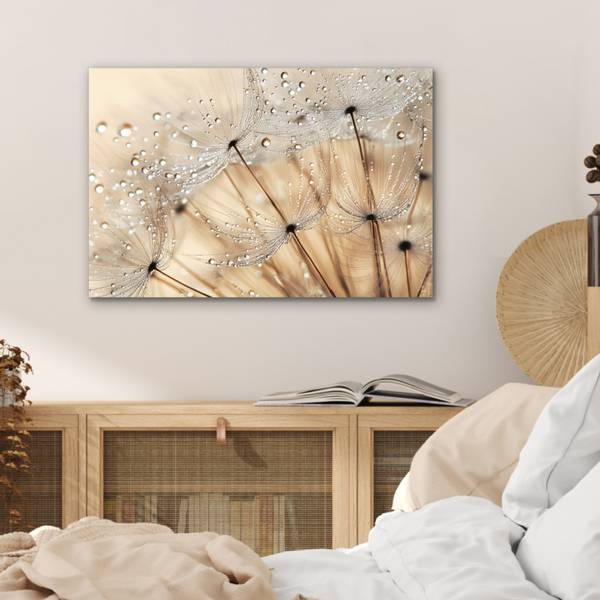 METALLBILD Löwenzahn 60 x 40 cm