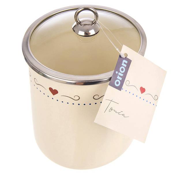 Frischhaltedose 127919 Weiß - Metall - 13 x 17 x 13 cm