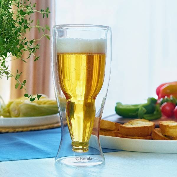 Bierglas ALCOLE BEER Glas - 9 x 21 x 9 cm