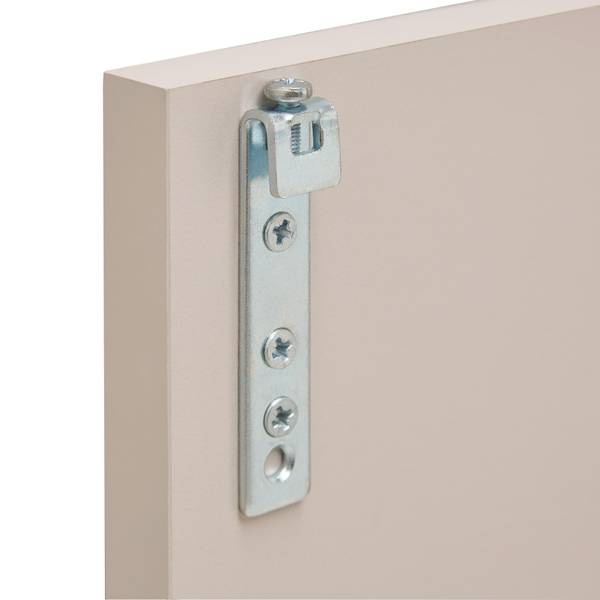 Wandspiegel ARRAN Beige - Glas - 51 x 83 x 2 cm