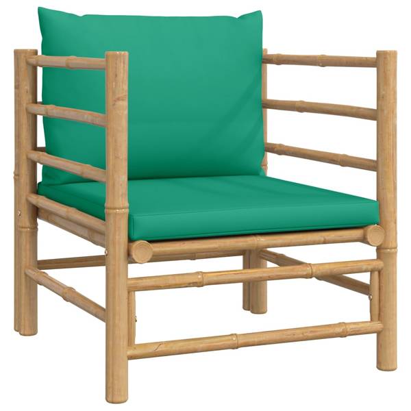 Loungeset 3028491-19 set van 7 bruin - groen