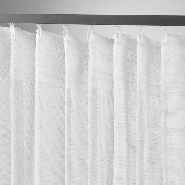 Fertigstore SIGRID STORE 3 Weiß - Textil - 300 x 245 x 1 cm