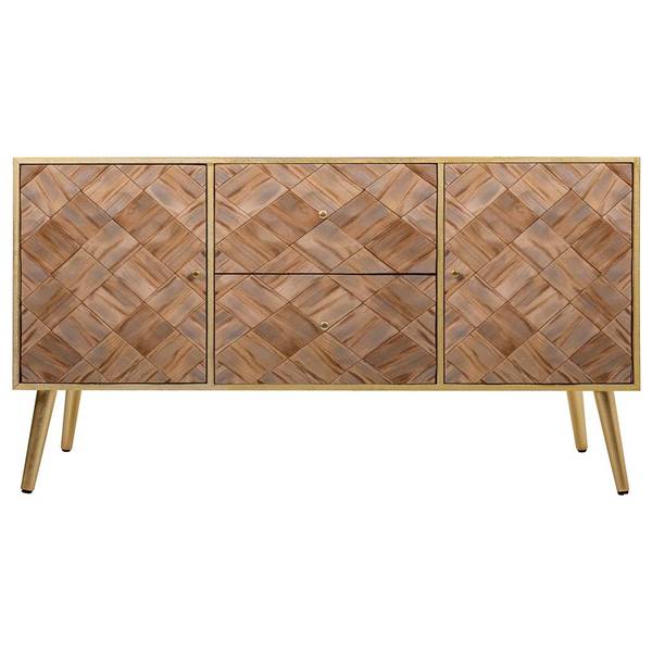 Meuble bas Masaya Marron - Bois manufacturé - 118 x 65 x 41 cm