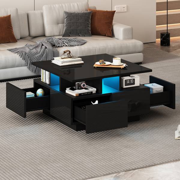 Table Basse Hermes Ⅰ Noir
