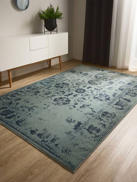 Teppich Suki Türkis - 160 x 230 cm