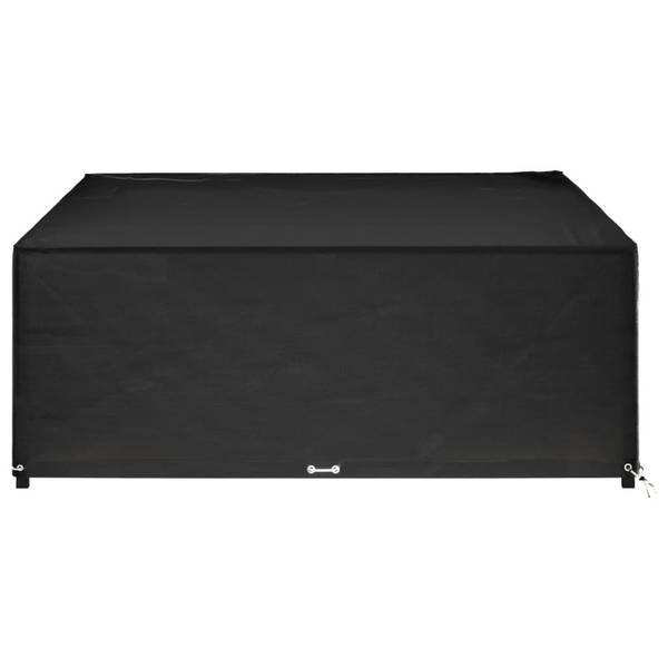 Gartenmöbel-Abdeckung DE694 Schwarz - Kunststoff - 200 x 75 x 300 cm