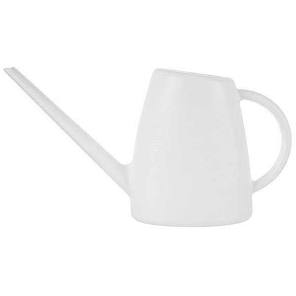 Gießkanne 1,6 l Weiß - Kunststoff - 9 x 19 x 37 cm