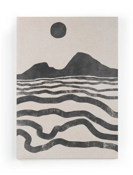 Leinwand 60x40 Meereslandschaft Polyester - 3 x 60 x 40 cm