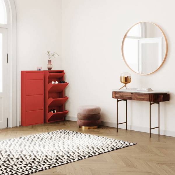 Schuhkipper Caruso Rot