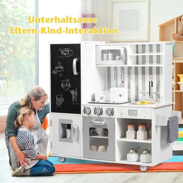 Kinderkeuken FK548518NL wit - plaatmateriaal op houtbasis - 32 x 80 x 83 cm