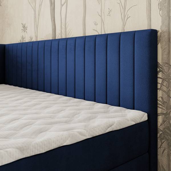 Boxspringbett ARIS K L-S Blau