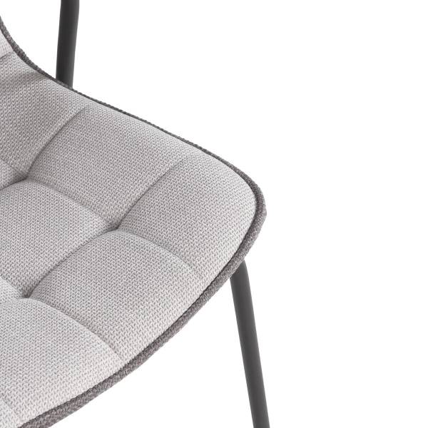 Stoelen ZÉLIE, set van 4 lichtgrijs