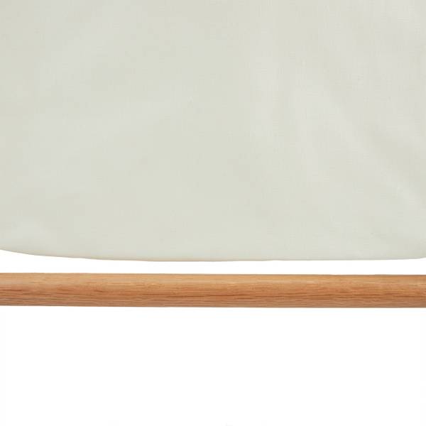 Klappbarer Wäschekorb mit Deckel Braun - Grau - Weiß - Polyester - Stahl - 45 x 71 x 42 cm