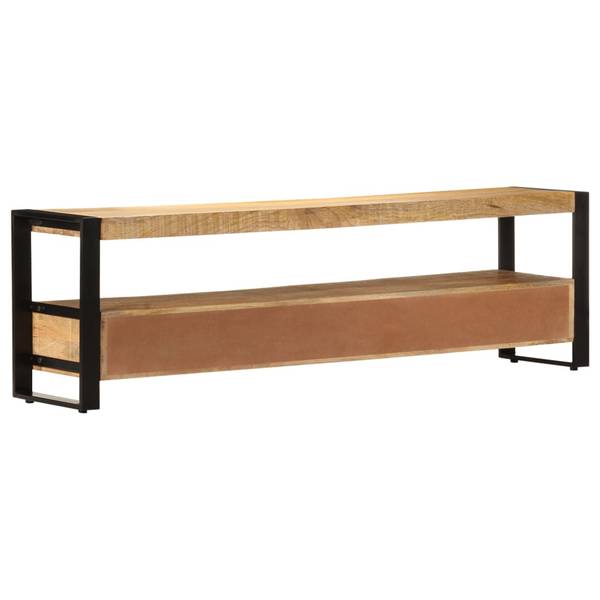 Tv-kast 3004687 bruin - mango - 150 x 45 x 30 cm