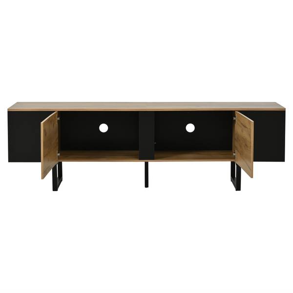 TV-Lowboard NEXUSQUASARXX Braun - Holzwerkstoff - 180 x 55 x 40 cm
