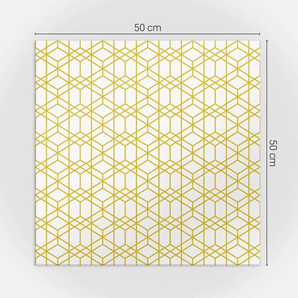 Fliesen Geo Regelmäßige Formen 4er Set 50 x 50 cm