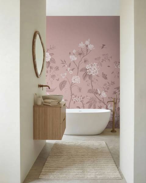 Fototapete 159690 Pink - Papier - 250 x 279 x 250 cm