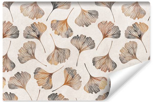 Vlies-Fotobehang ABSTRACTE Bladeren 180 x 120 x 120 cm