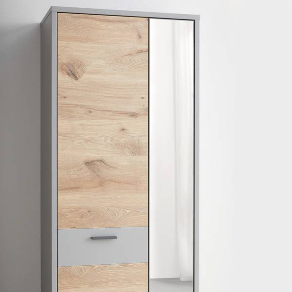Garderobenschrank DYNAMIC Braun - Holzwerkstoff - 65 x 197 x 37 cm