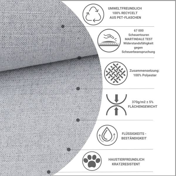 Boxspringbett Menzzo Hellgrau - Liegefläche Breite: 120 cm