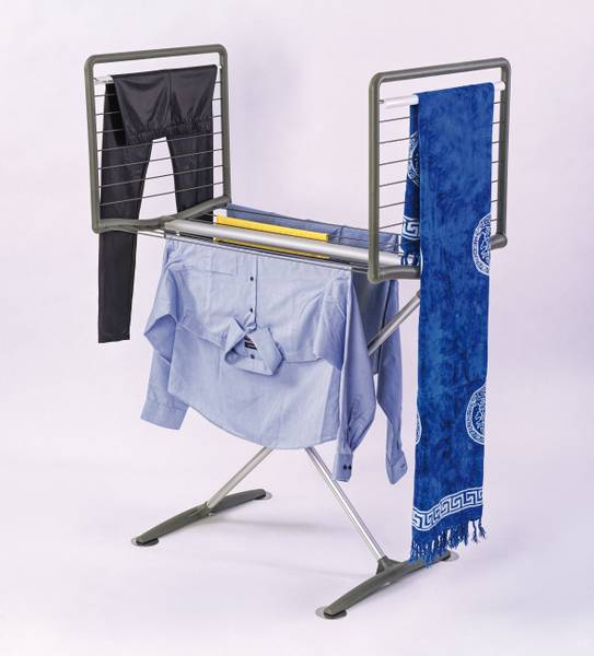 Standtrockner Premium FASHIONDRY PLUS Weiß - Kunststoff - 58 x 14 x 122 cm