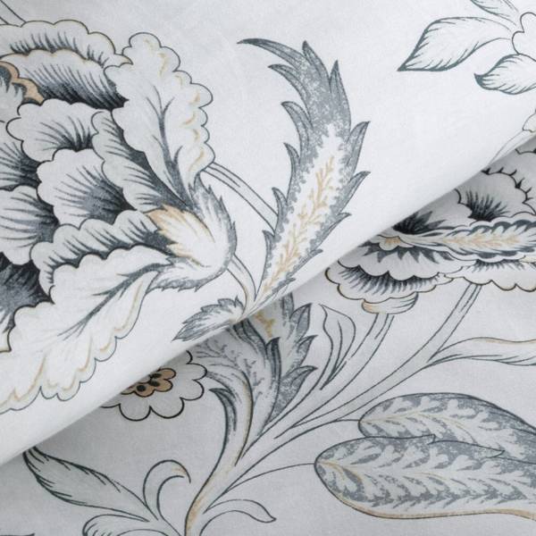 Bettwäsche SPRING/83 3er Set Weiß - Textil - 160 x 1 x 200 cm