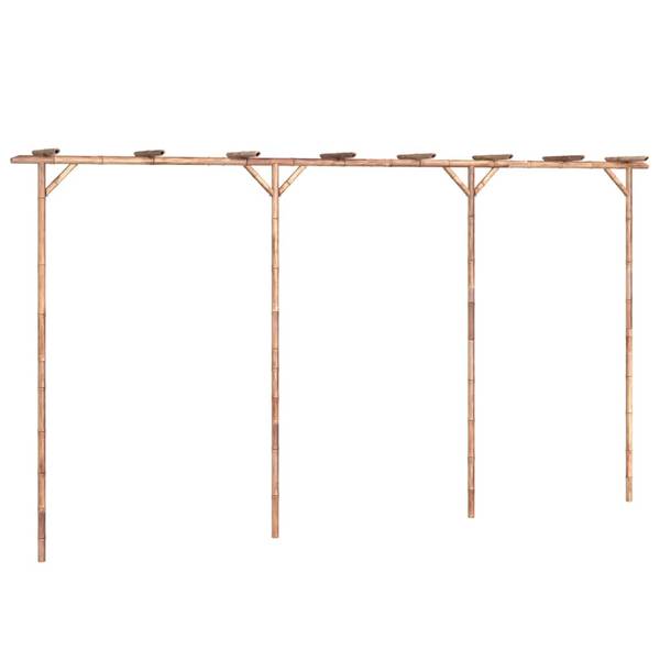 Pergola 341747 Braun - Bambus - 40 x 205 x 385 cm