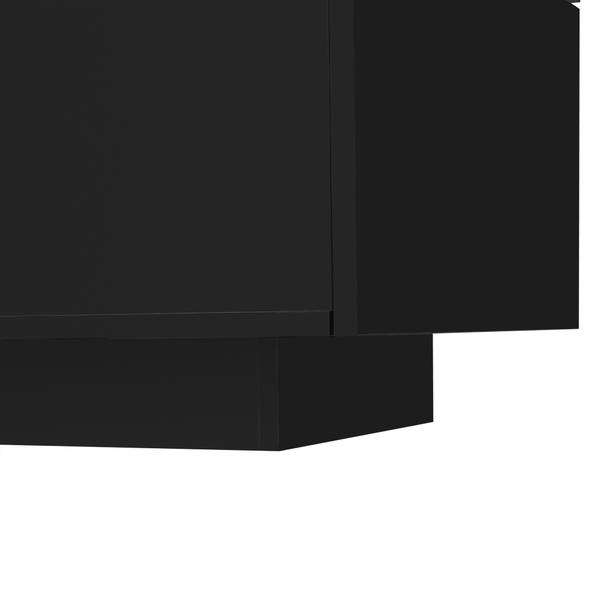 Salontafel GLOWGlass Ⅱ zwart