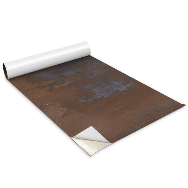 Möbelfurniere Metallerosion Braun - Kunststoff - 100 x 50 x 1 cm