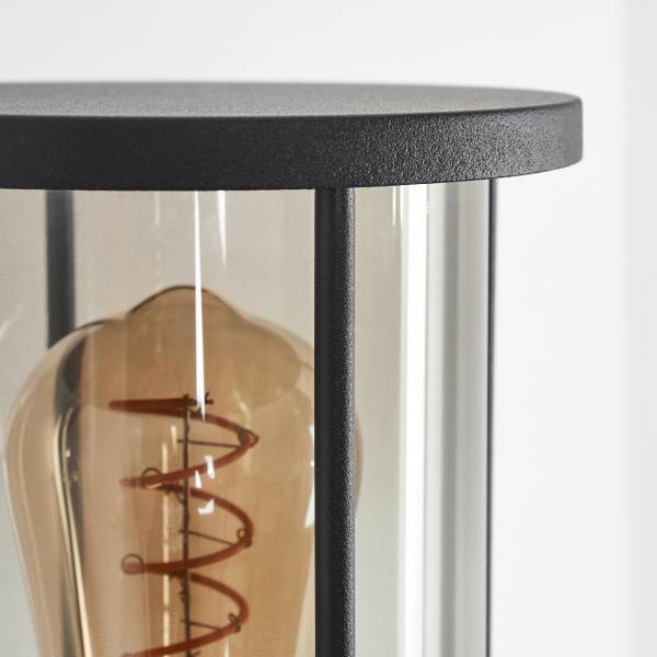 Außenwandleuchte Caddo Grau - Metall - 15 x 26 x 16 cm