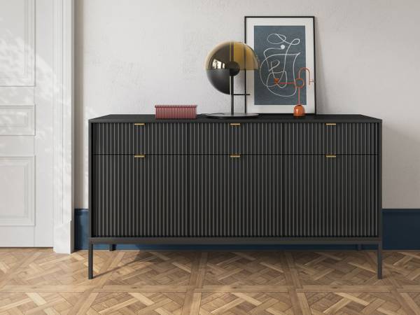 Kommode AMBER Schwarz