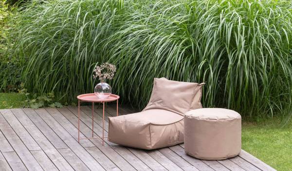 Outdoor Pouf Hocker Sitzhocker Ø 60cm kaufen