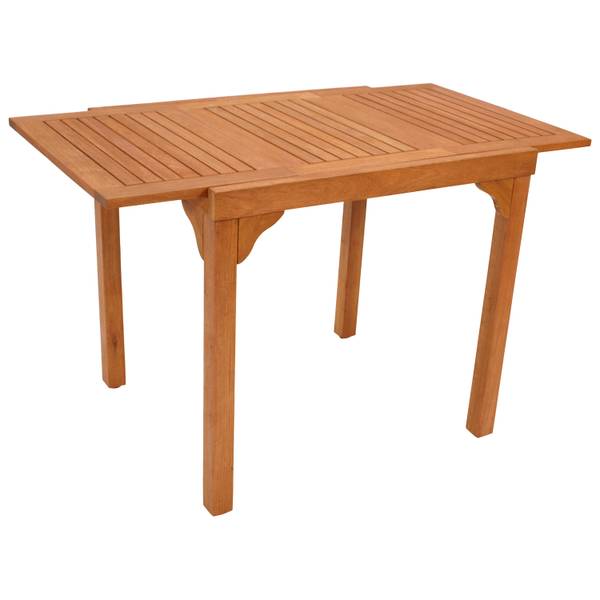 Gartentisch RIO Braun - Eukalyptus - 80 x 75 x 70 cm