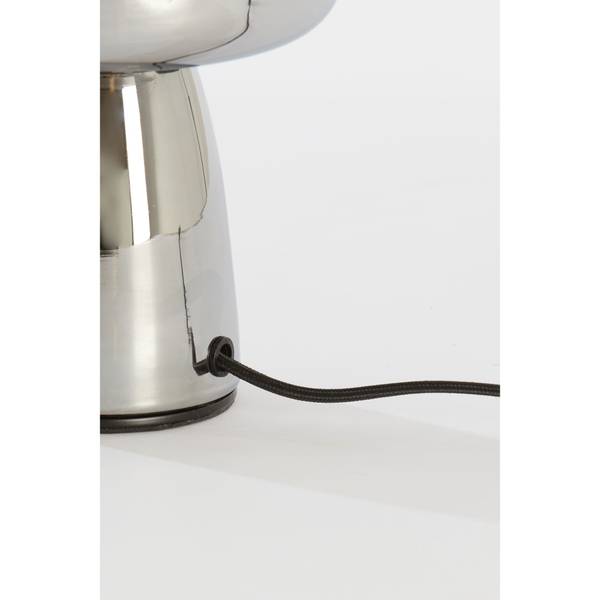 Tischleuchte Lotta Schwarz - Klarglas - 16 x 32 x 16 cm