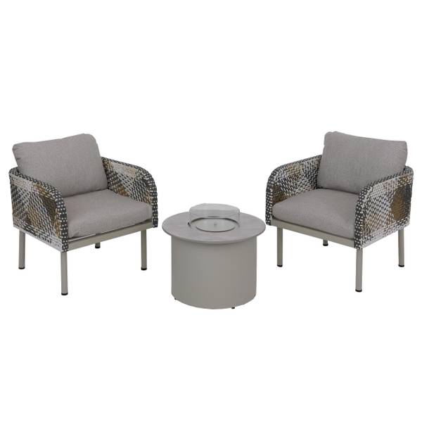 Poly-Rattan Garnitur P80 Beige