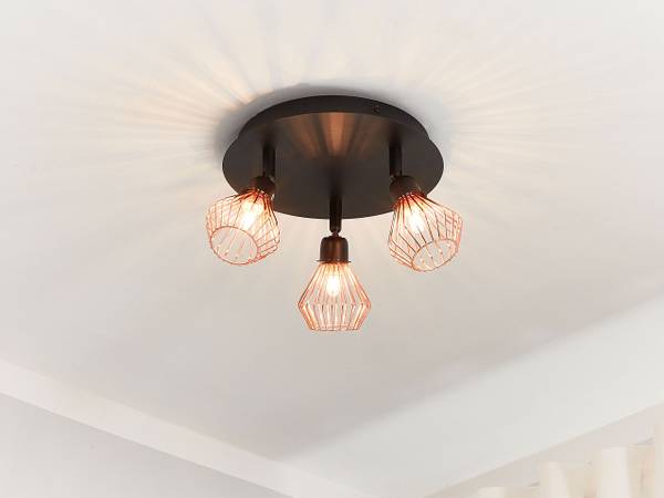 Lampes projecteur VOLGA Noir - Métal - 23 x 12 x 23 cm