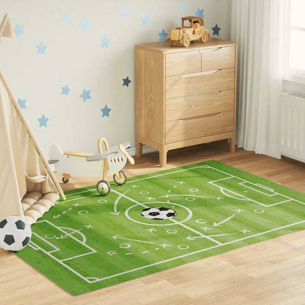 Kindervloerkleed 3030414 groen - polyester - 160 x 1 x 230 cm
