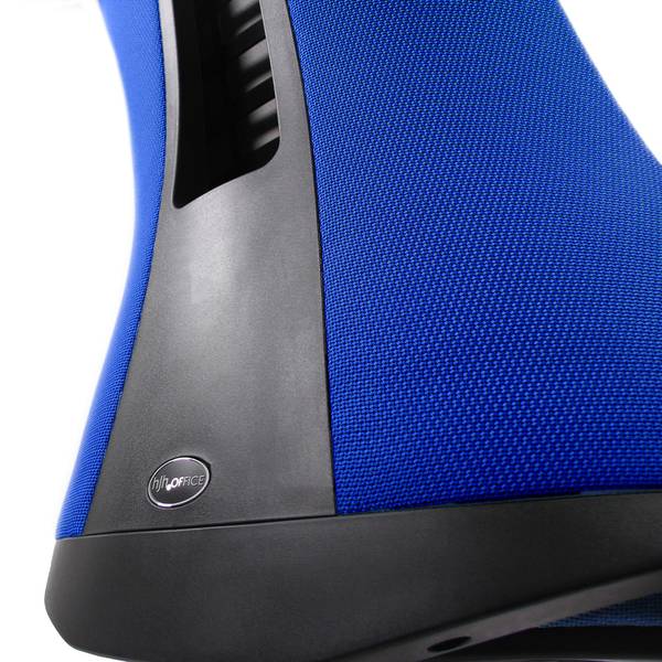 Bürostuhl OFFICE XT Blau - Polyester - 54 x 116 x 65 cm