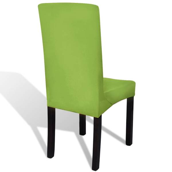 Stuhlhusse 292370-1 6er Set Grün - Polyester - 45 x 55 x 1 cm