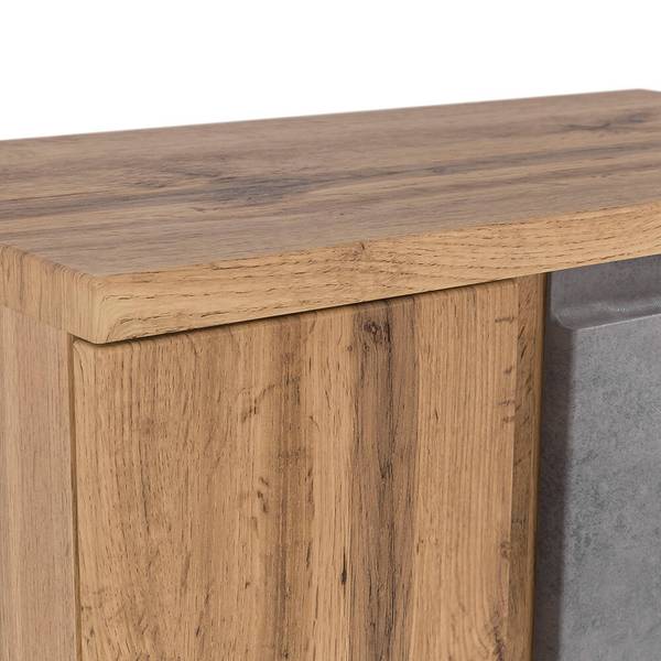 Badmöbel-Set VASTO-03-38 4er-Set Grau - Holzwerkstoff - 165 x 200 x 35 cm